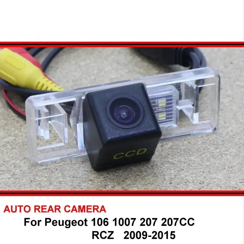 Для Peugeot 106 1007 207 207CC RCZ камера заднего вида автомобильная парковочная для SONY HD CCD