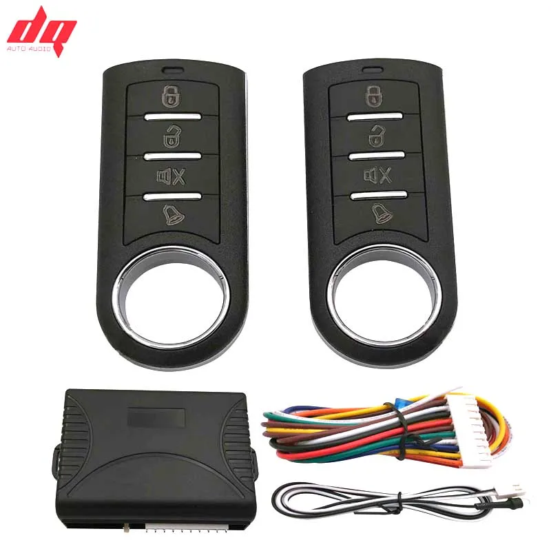 Универсальная автомобильная сигнализация 10P с дистанционным
