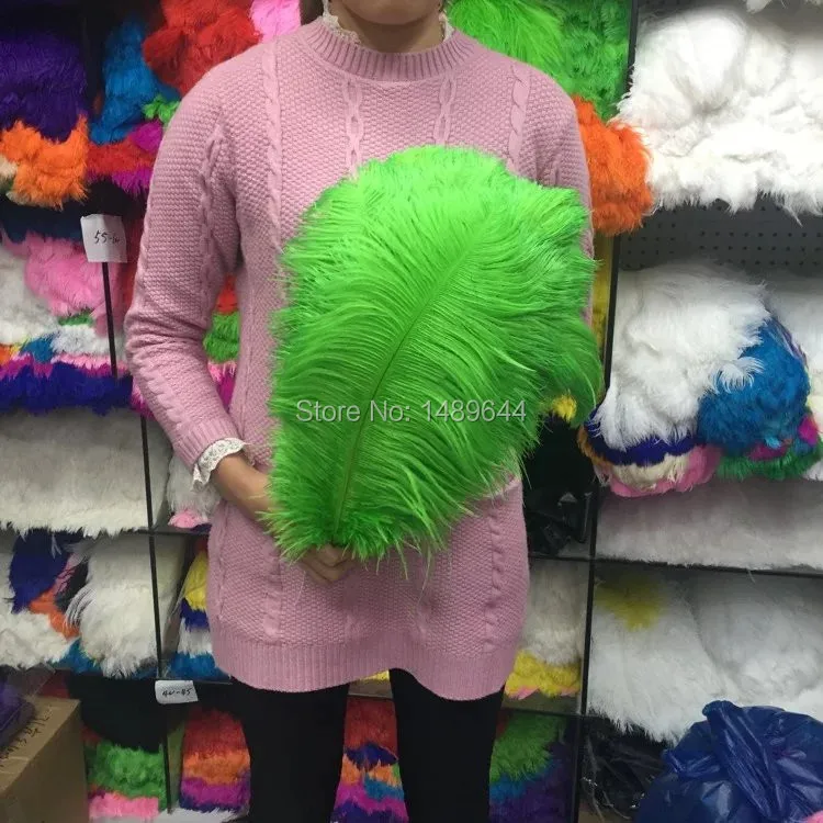 

Hot factory sales 50pcs high quality purple ostrich feathers 14-16 inches / 35-40 cm