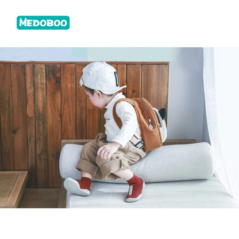 Medoboo/детские Нескользящие носки-тапочки детские хлопковые носки детская
