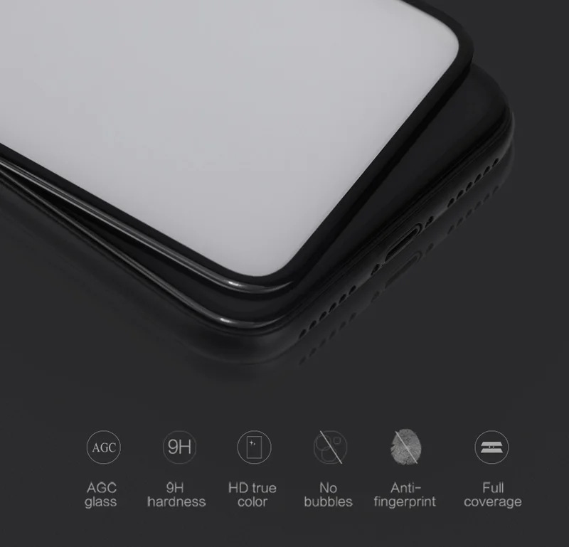 Защитное стекло Nillkin 3D CP + Max закаленное для iPhone XS XR|tempered glass|glass forglass tempered |