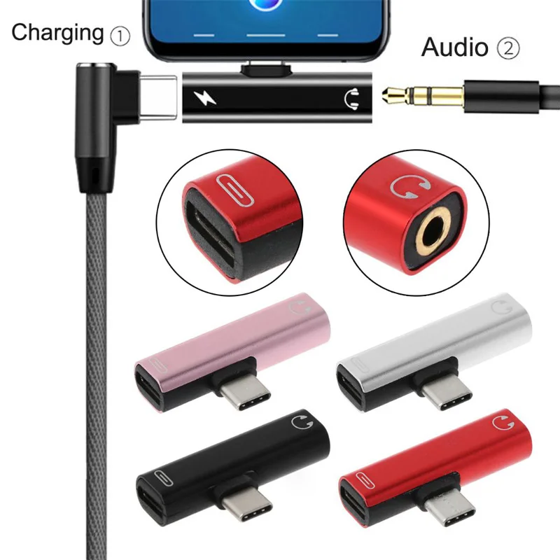 Зарядный кабель для наушников USB C-3 5 мм Aux аудио разъем адаптер конвертер Xiaomi Huawei