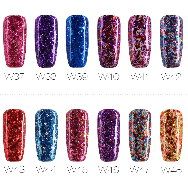 Гель ROSALIND 1S 7 мл Алмазная серия лак для ногтей верхнее Базовое покрытие Гель-лак