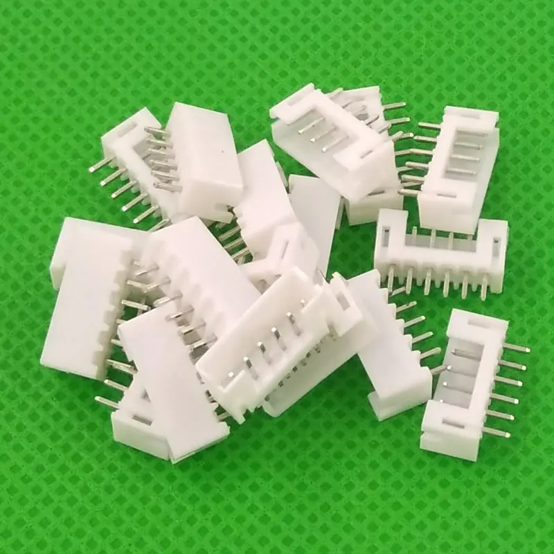 

1000pcs male material PH2.0 2mm 6 pins Connectors Leads pin Header PH-6A straight 2.0mm pins