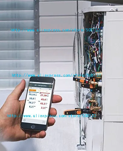 Датчик высокого давления testo 549i (Bluetooth) умный и беспроводной датчик холодильного