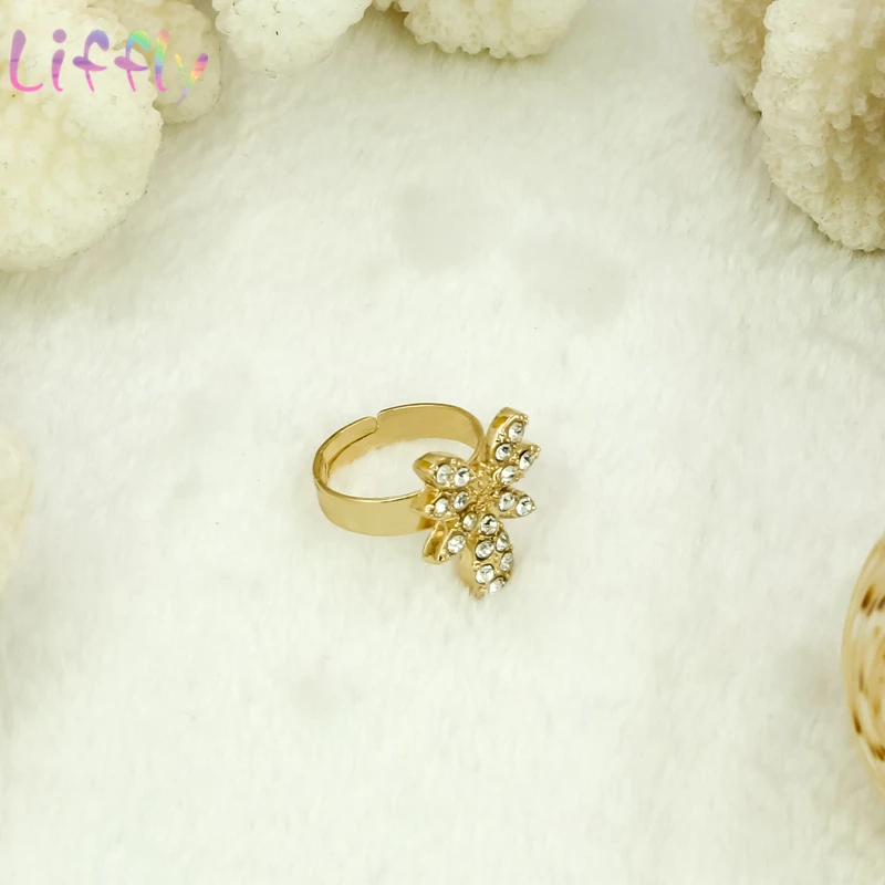 Luxury Dubai Jewelry Sets Bridal Jewelry Crystal Necklace Gold Ring Earrings Bracelet for Women Wedding Accessories Gifts