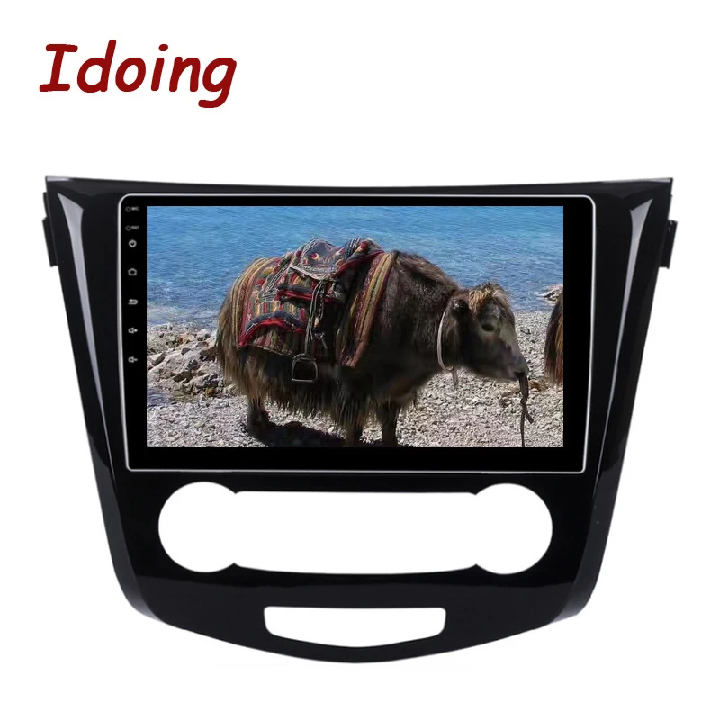 Idoing 2Din 10 2 &quot8 Core 4 + 32 Android8.0 автомобильный ради для Nissan Qashqai 2014-2017 мультимедийный