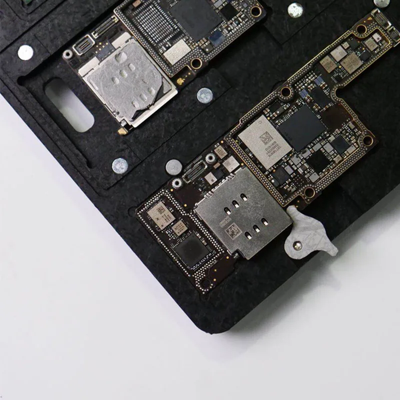 Найти X для iPhone X/XS MAX многофункциональный ремонт материнской платы приспособление средний слой передний/задний BGA трафареты