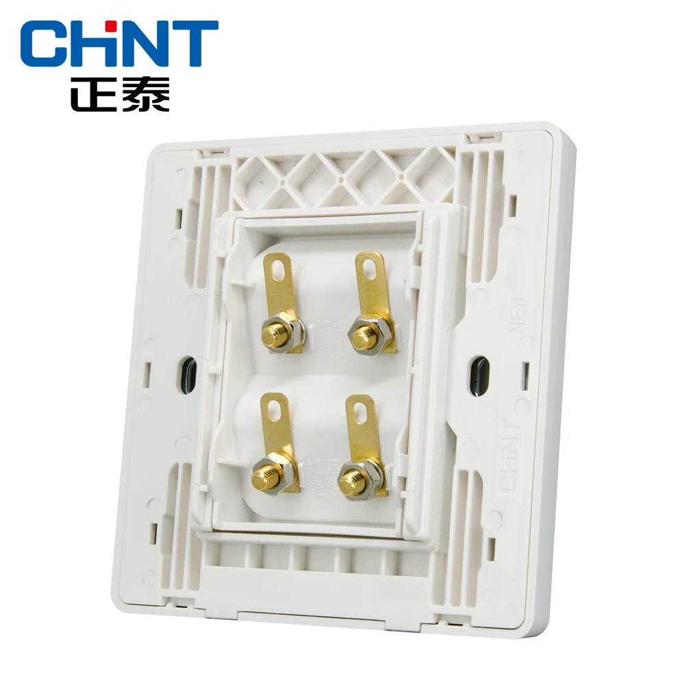 Электрическая настенная розетка 86 2D с панельным выключателем аудио цвета