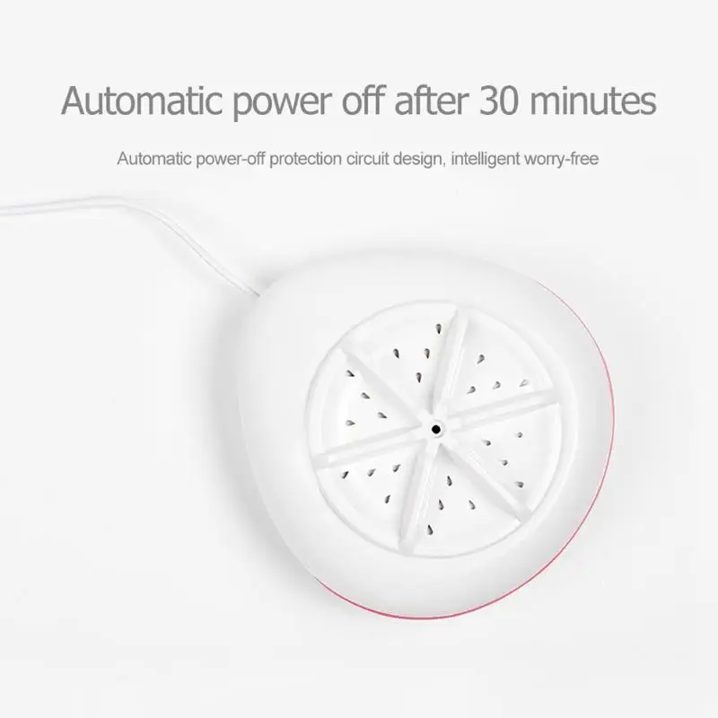 2 в 1 USB Ультразвуковая мини автоматическая турбинная стиральная машина для шелковой детской одежды специальная отжимная сушилка стиральная машина Прямая поставка