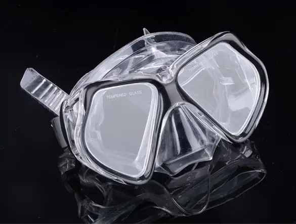 Профессиональная маска для дайвинга плавания из закаленного стекла силиконовая