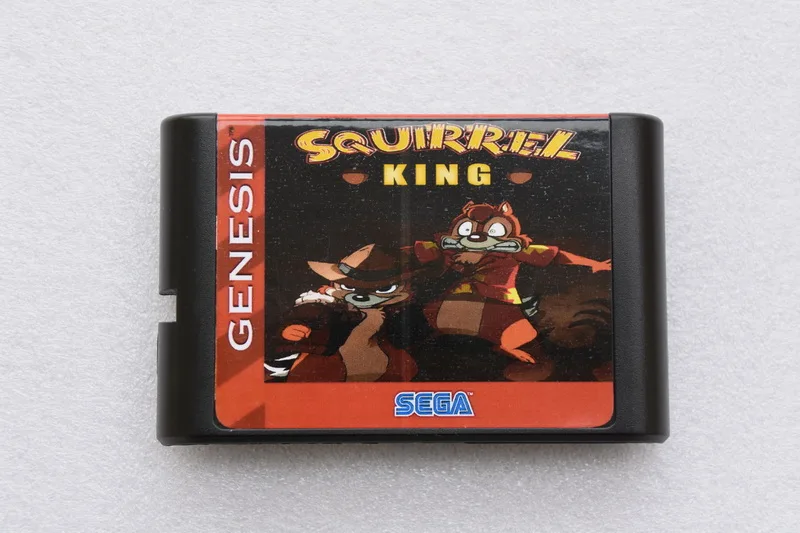 Картридж для видеоигр SQUIRREL KING Sega Megadrive Genesis |