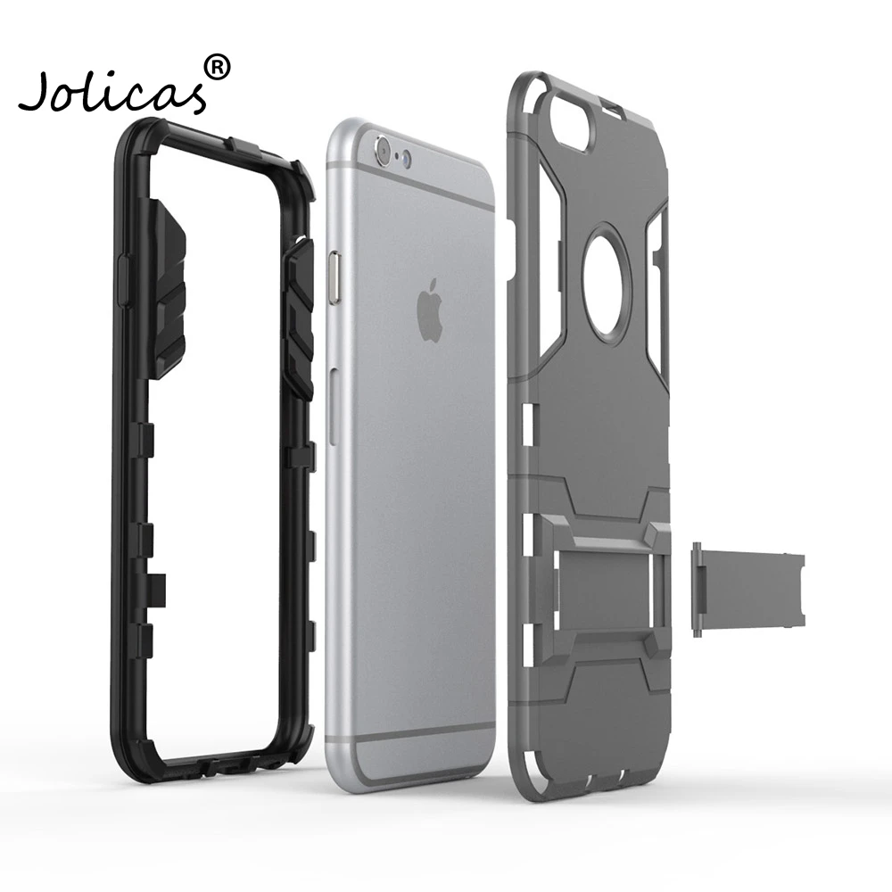 Чехол для iphone 6 телефона чехол s задняя крышка 6s Plus i6 противоударный защитный щит