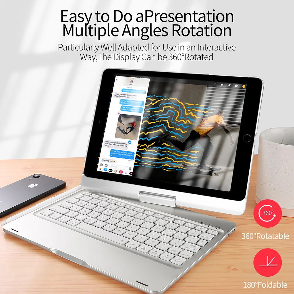 Чехол для беспроводной клавиатуры DUX DUCIS iPad air 3 2019 чехол планшета с клавиатурой ABS