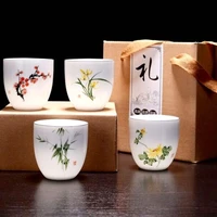 home master pure hand painted ceramic large individual single cup tea creative home cups