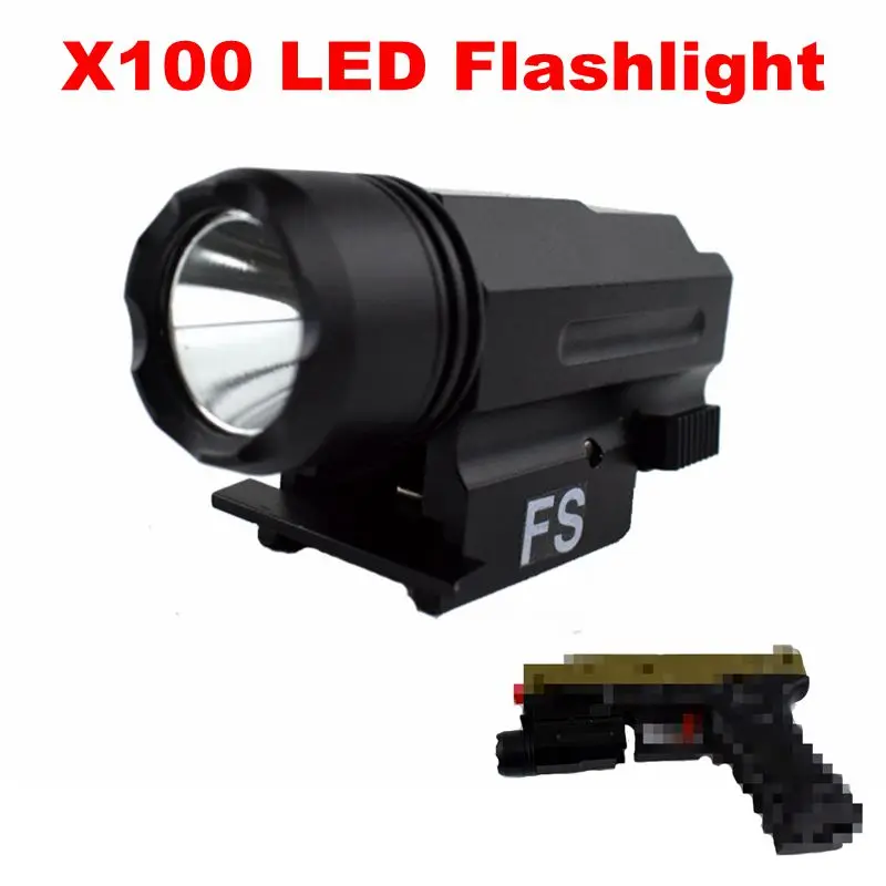FS наружный спортивный светодиодный фонарь пистолет для стрельбы с Glock