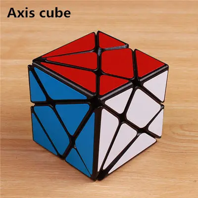 YJ Axis yongjun колесо магический скоростной Куб Профессиональная наклейка Fisher skew cubo magico Развивающие игрушки для детей - Color: Axis cube