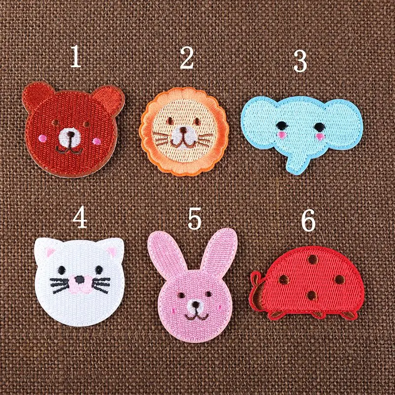 Cute cartoon clothes stickers clothing patch bear elephant rabbit cloth small pants | Дом и сад
