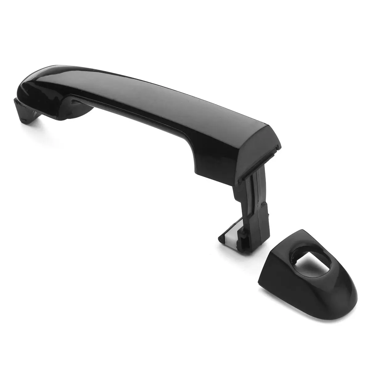 1pc with keyhole Для hyundai Elantra 2007 2008 2009 2010 2011 2012 4 наборы для ухода за кожей черный спереди и сзади, наружные двери с жалюзийными решётками ручка крышки отделка - Цвет: 1pc with keyhole
