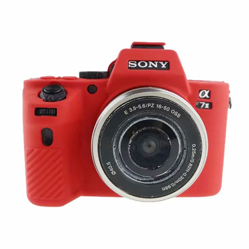 Чехол для камеры Мягкий силиконовый защитный чехол Sony ILCE 7M2 A7M2 A7II A7RII A7SII