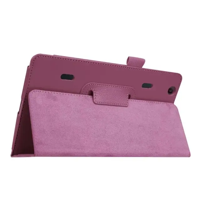 Тонкий чехол книжка с подставкой из искусственной кожи личи защитный для LG G pad Gpad