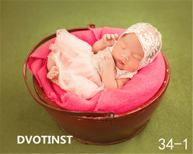 Dvotinst реквизит для фотосъемки новорожденных детская одежда головной убор