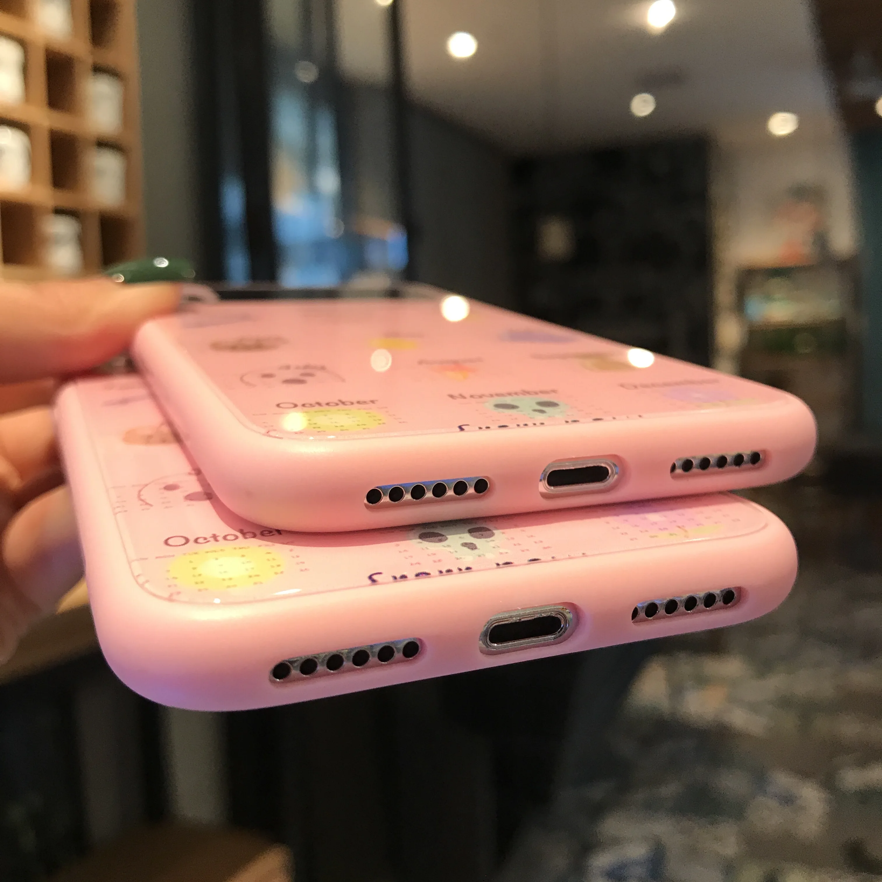 Роскошный зеркальный стеклянный чехол для телефона Iphone XS Max 6 S Capinha милый