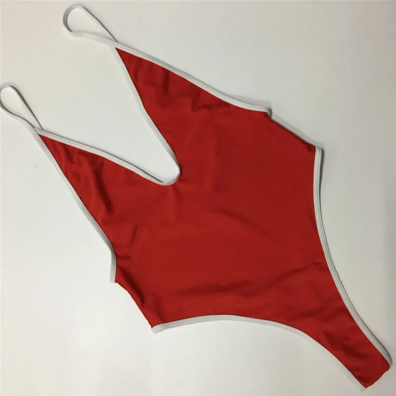 Пикантные 1 Одна деталь купальник спинки Одежда заплыва костюм для боди Для