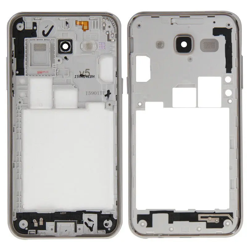 Для Samsung Galaxy J5 SM J500 серебристый/черный/золотистый цвет задняя крышка рамка