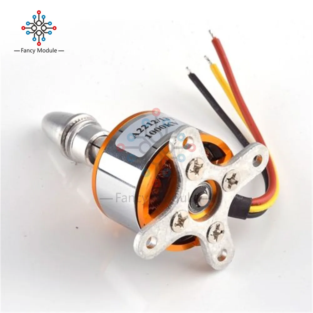 A2212 1000KV бесщеточный двигатель для RC самолета мульти-вертолет бесщеточный двигатель Outrunner