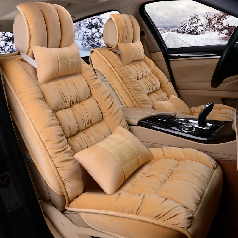 3D полностью закрытый корпус с двумя зимние коврик для сиденья