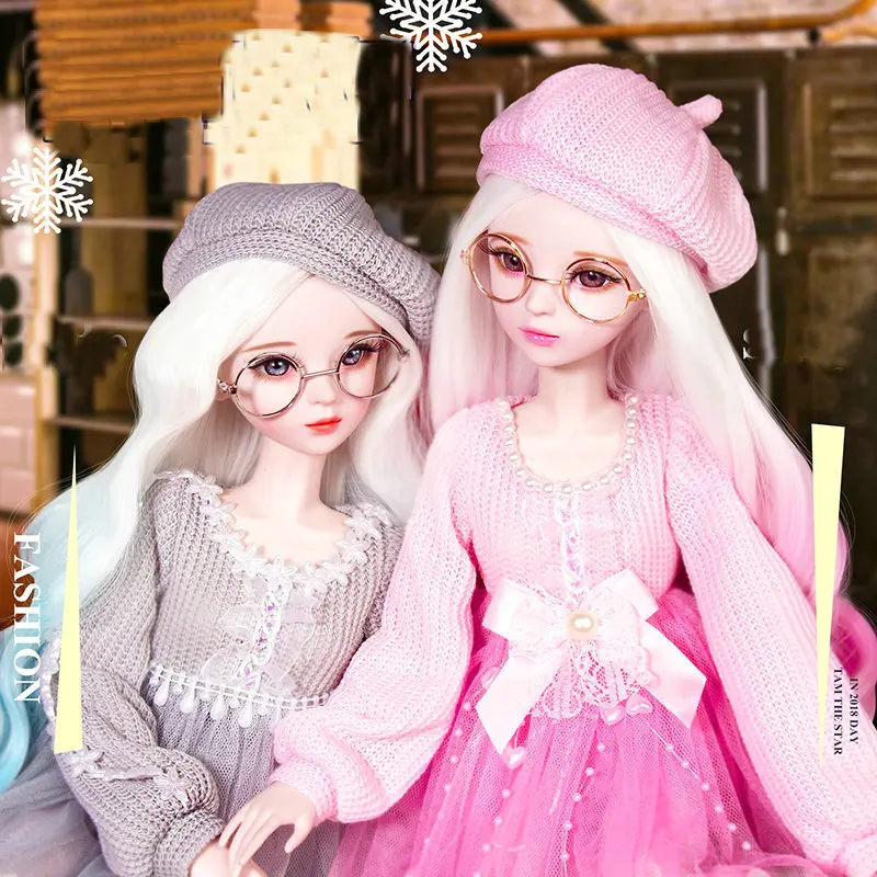 Отправить глаза BJD Кукла SD кукла 1/4 точка девушка minifee Cygne шарнирная кукла