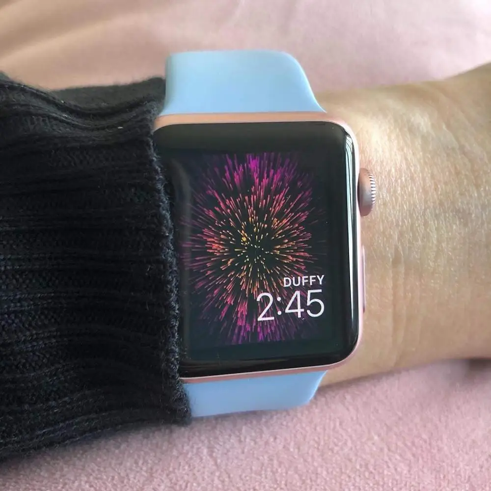 Joyozy 25 цветной мягкий силиконовый спортивный ремешок для apple watch полосы 42 мм/38 мм серии 4/3/2/1 для apple watch band