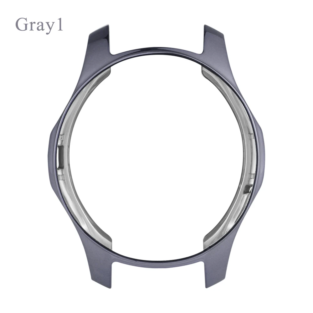 1 Мягкий ТПУ покрытый все вокруг защитный бампер чехол для samsung gear S3 frontier Shell Замена крышки рамки края - Цвет: grey