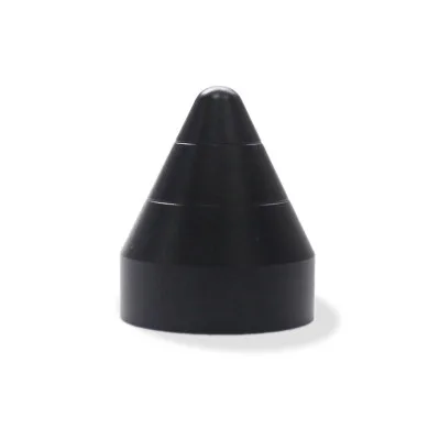 Black Cone 1 шт. защита от столкновений Авто декоративный автомобильный стикер Smart Fortwo 453 451 450 анти-слежение аксессуары для модификации автомобиля - Название цвета: Black Cone
