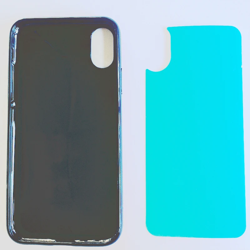 Сублимационный чехол из ТПУ для iPhone 7 6 6s x 2D с пустой краской мягкие листы ПЭТ