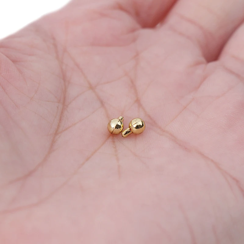 2Pcs Miniature Furniture Dolls House Alloy Vintage Door Pull Handles Locks Keys Kids Toy 1/12 Dollhouse Accessories Children | Игрушки и