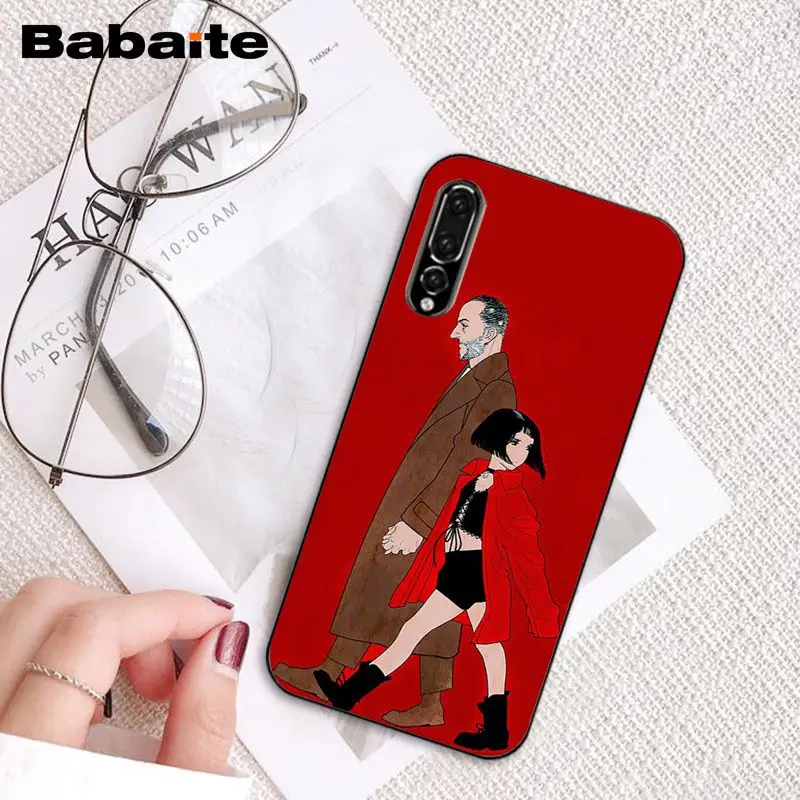 Babaite Leon Matilda Натали Портман постер по фильму телефонная связь для Huawei P20 Mate20 Lite Honor