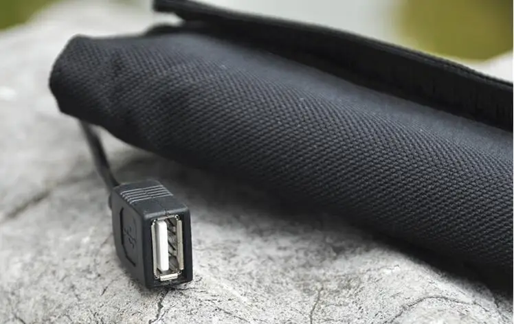 Складная солнечная панель зарядное устройство 7 Вт USB Блок питания для телефона