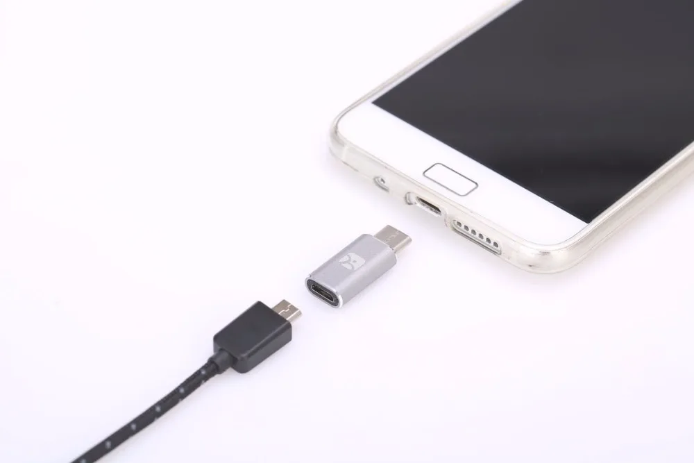 USB Type-C к MicroUSB Женский OTG адаптер для Samsung S9/S8 Plus/Note Pixel Macbook 2015 Xiaomi Meizu Seek Thermal Huawei LG |