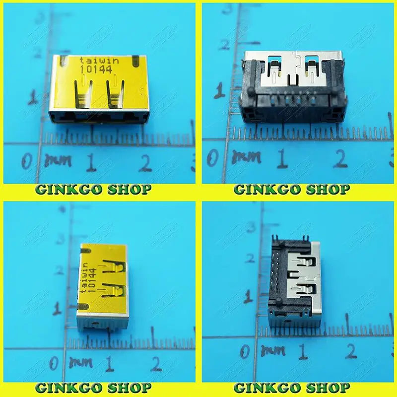 Разъем USB Esata для ноутбука 40 шт./лот/USB разъем Dell Lenovo Asus ESATA combo 2 в 1 разъем|connector c13|socket