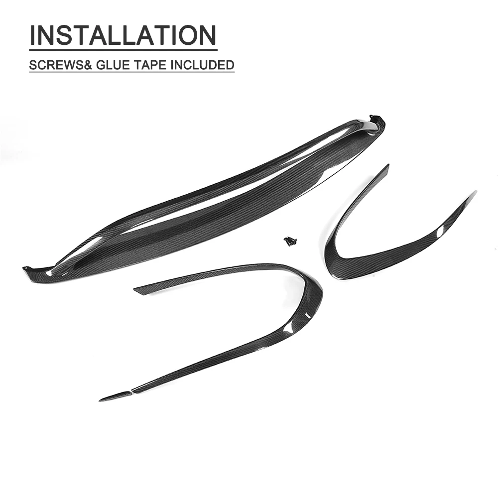 Передний спойлер для автомобиля из углеродного волокна защита губ Mercedes Benz CLA Class