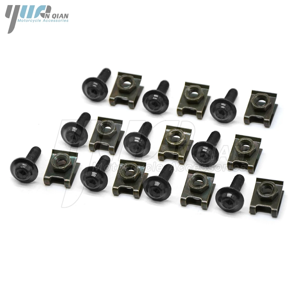 10PCS 6mm CNC motorcycle body work fairing bolts screwse for honda cbr600 f2 f3 f4 f4i cbr1000rr Cbr 1000 rr 1000rr cbr1000 | Автомобили и