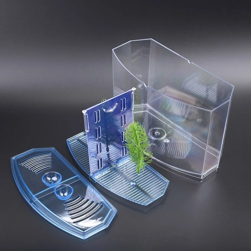 Мини аквариум Betta Box прозрачный светодиодный светильник Arcylic коробка для