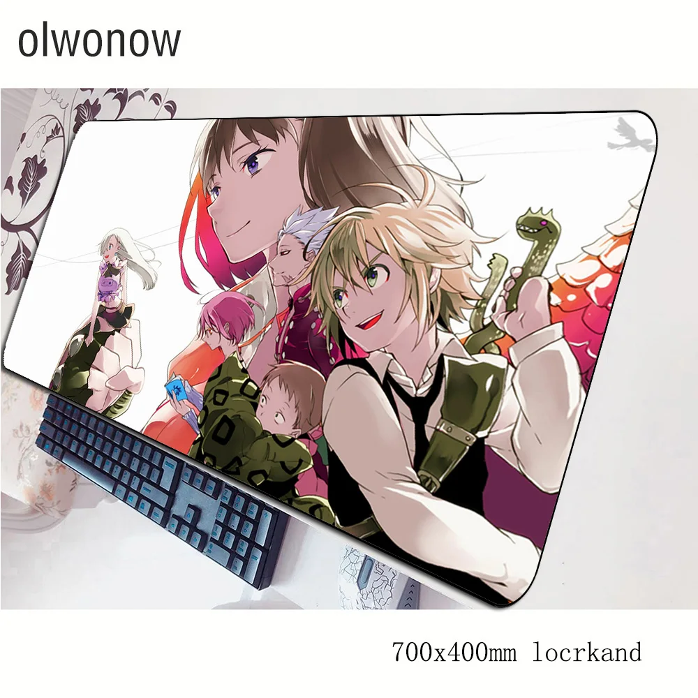 Коврик для мыши nanatsu no taizai коврик ноутбука 70x40 см игровой большой гаджет padmouse