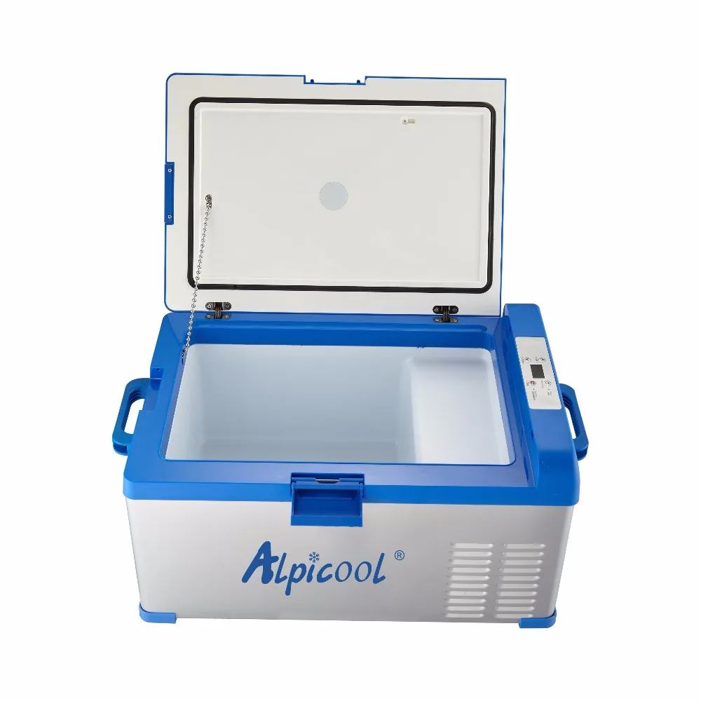 Alpicool серии 25L Новый компрессорный морозильник автомобильный холодильник AC 12 В DC24V