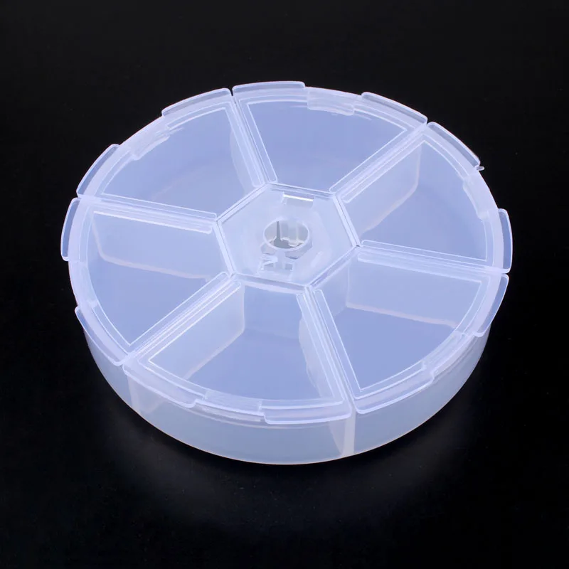 6 сеток бусины из горного хрусталя аксессуары контейнер чехол для дизайна ногтей