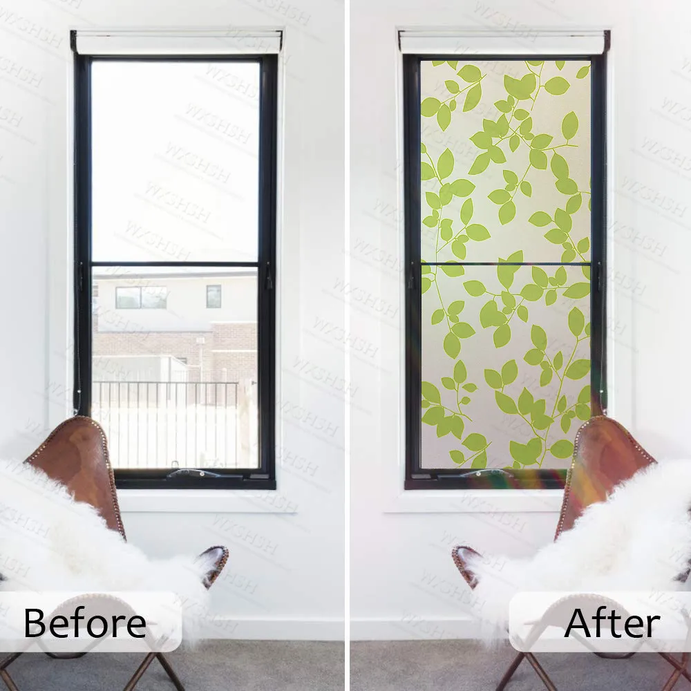 90 см на 4 м декоративная статическая пленка для окна не клеится матовая наклейка