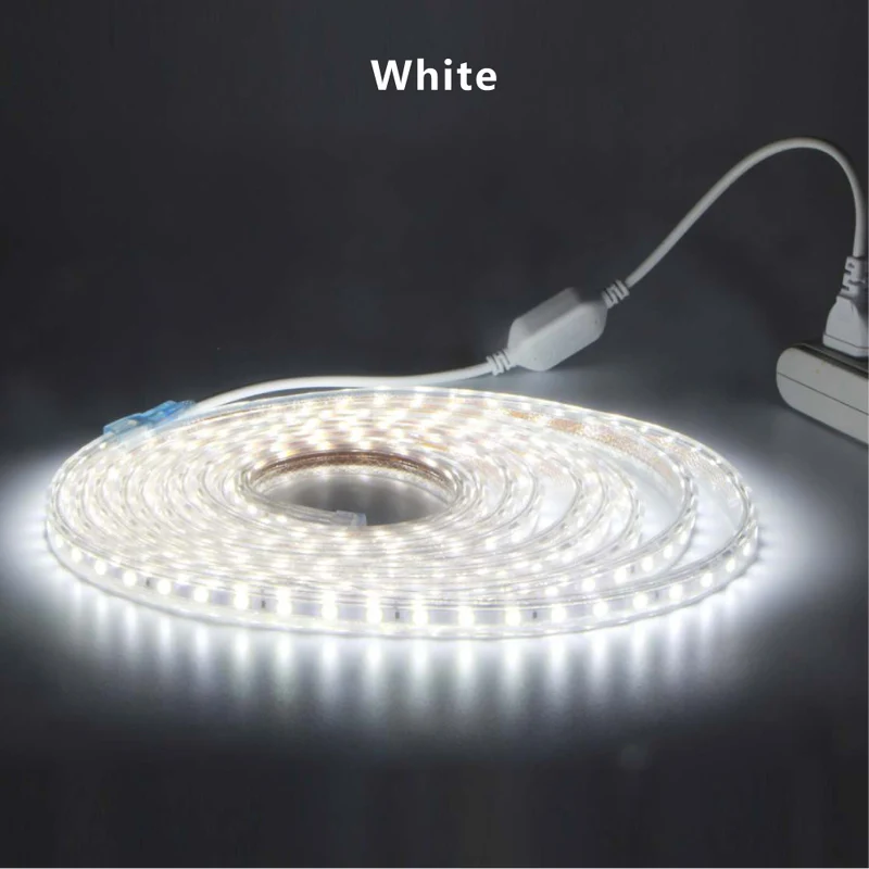 11 м/12 м 15 м/16 20 5050 Светодиодные ленты 220 В 60led Водонепроницаемый сад Гостиная гибкие