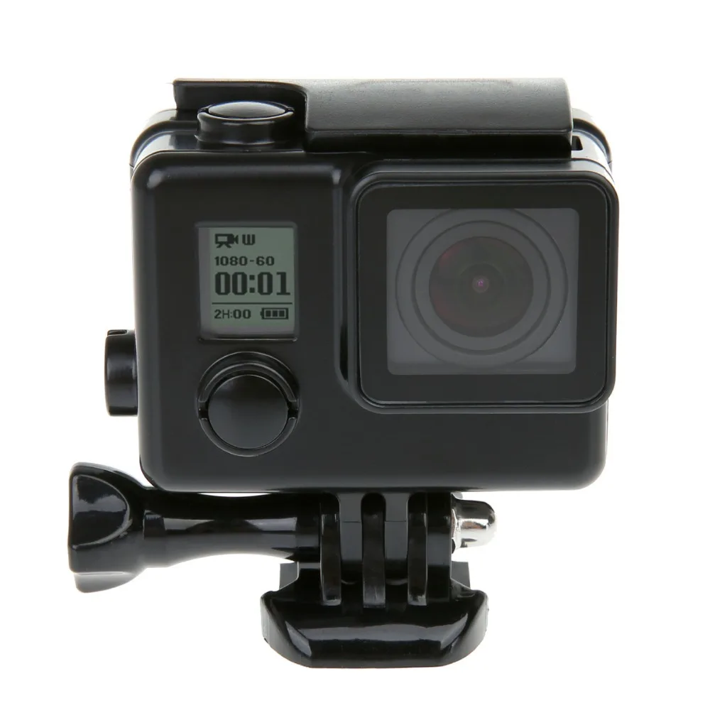 Чехол для подводного дайвинга hero 4 3+ Водонепроницаемый чехол для Gopro go pro hero 3+ hero 4 black edition аксессуары для камеры